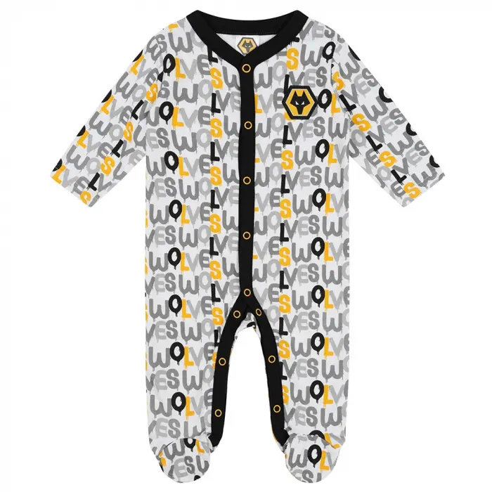 Wolves Fanshop | 4 Piece Baby Giftset Wolves Merchandise Collection